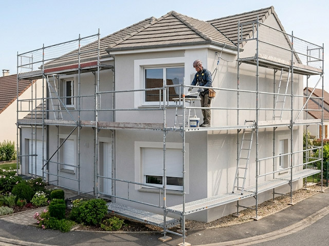 Façade rénovée